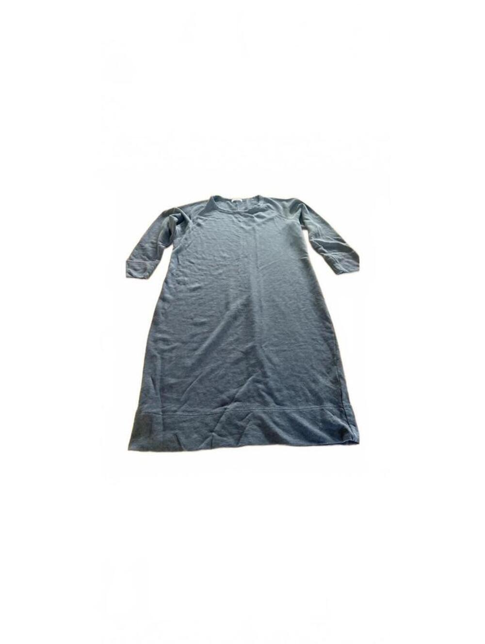 James Perse Standard Gray Cotton Knit Dress Size 4